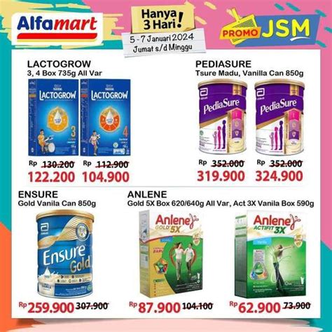 Katalog Promo Jsm Alfamart Hanya Hari Januari Popok