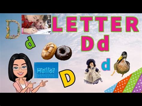 LETTER Dd Things That Begin The Letter Dd Tunog Ni Letrang Dd As