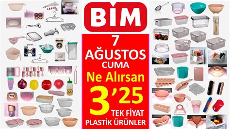 BİM 7 AĞUSTOS 2020 NE ALIRSAN 3 25 TL BU CUMA BİMDE YouTube