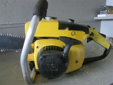 Vintage 82cc McCulloch Super Pro 81 Chainsaw As Is For Sale Online EBay