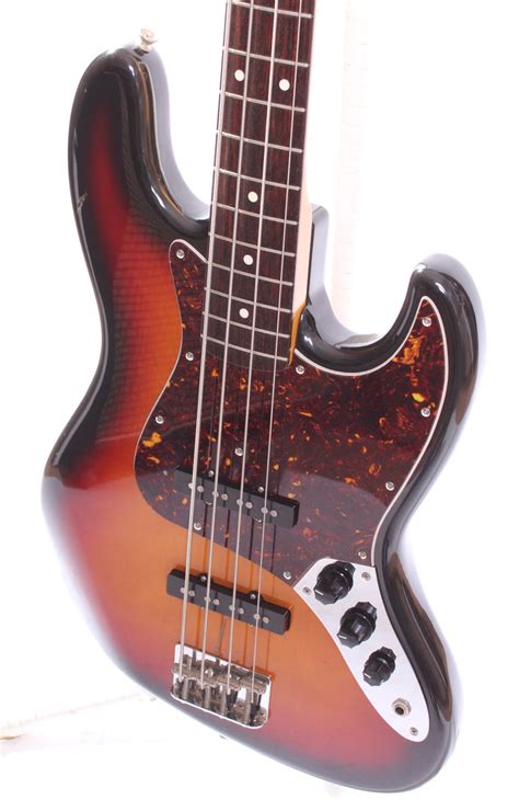 1984 Fender Jazz Bass 62 Reissue Jv Series Sunburst Yeahmans Vintage