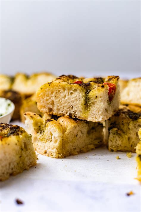 Crisp Easy Vegan Focaccia Bread Recipe No Kneading Great For