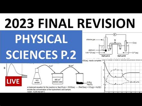 2023 PHYSICAL SCIENCES PAPER 2 GRADE 12 PRELIM EXAMS FINAL REVISION