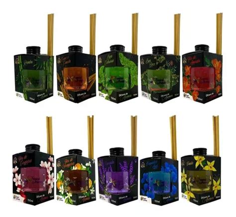 Difusor Ambientes Black Ml Tropical Aromas Aromatizador Mercadolivre