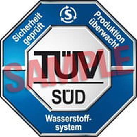 TÜV SÜD für Prüfung und Zertifizierung von H2 Erzeugungssystemen nach