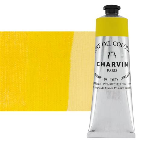 Charvin Fine Oil Paint French Yellow Primary Ml Jerry S Artarama