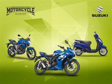 Suzuki Two Wheelers Unveils New Access Gixxer And Gixxer Sf At Auto