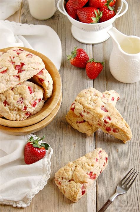 Strawberries Cream Scones The Kitchen McCabe