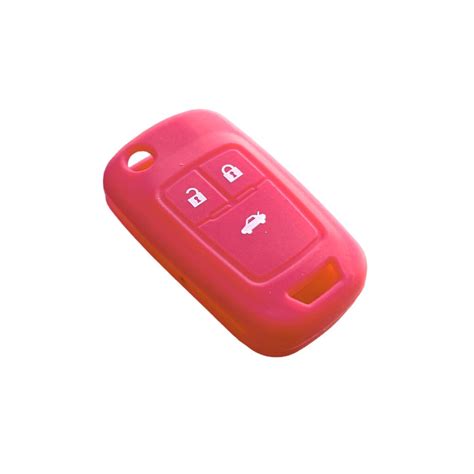 Funda Protector Llave Cruze Orlando Tracker Silicona Rojo Autosans Motors