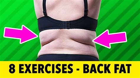 Do This 8 Exercises To Burn Back Fat YouTube