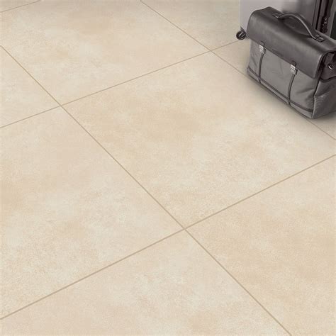 Matte Johnson Ceramic Floor Tile Cimmerian Ivory Tile Size In Ft Cm