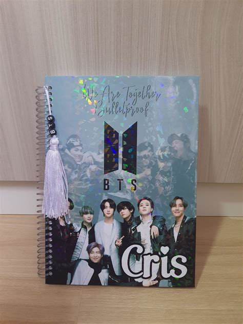 Caderno A5 Personalizado Bts Elo7 Produtos Especiais