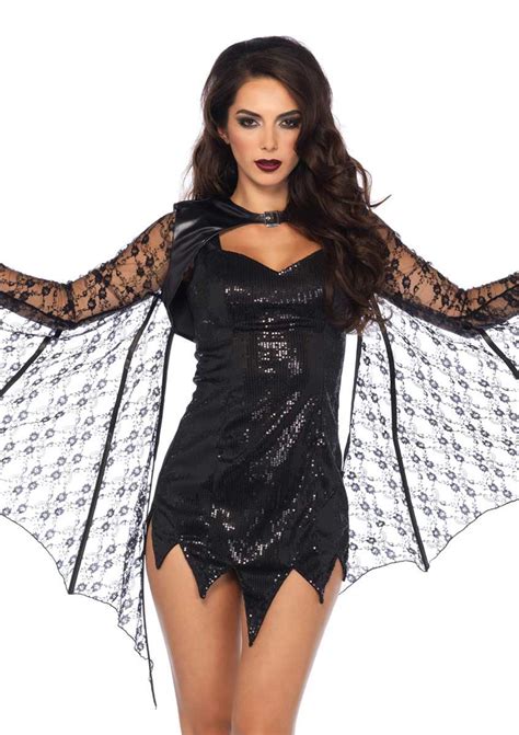 Leg Avenue Lace Extendable Bat Wing Shrug In Costumes 39 99