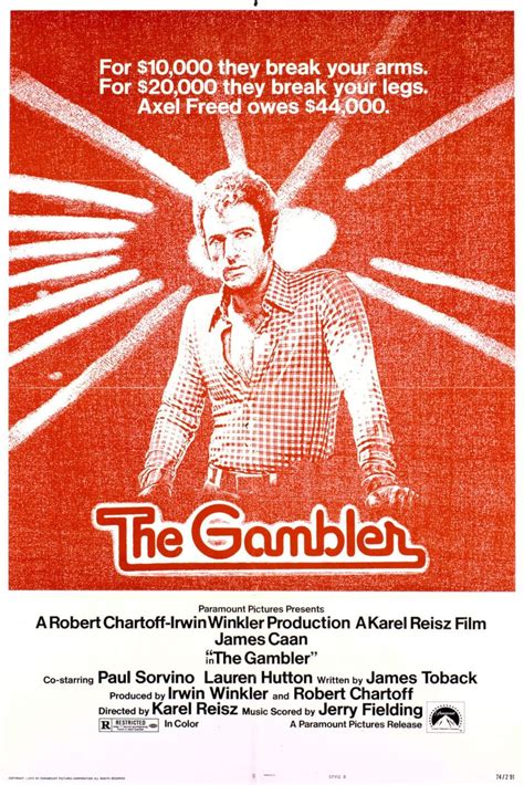 The Gambler (1974) - Posters — The Movie Database (TMDB)