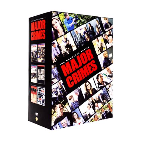 Major Crimes The Complete Series Season 1 6 Dvd 24 Disc Box Set New