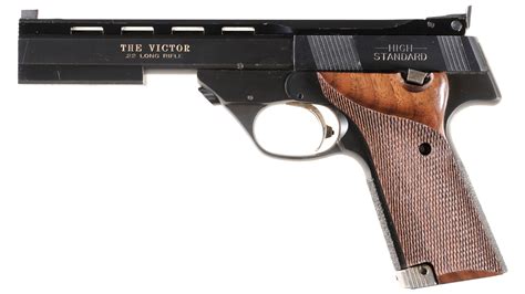 High Standard The Victor Semi Automatic Pistol Rock Island Auction