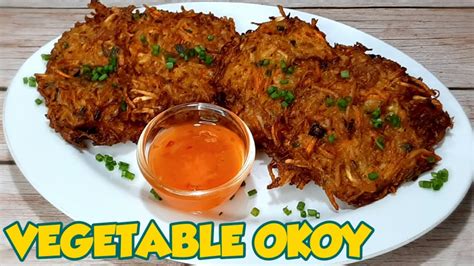 VEGETABLE OKOY RECIPE Kalabasa Carrots And Camote Ukoy YouTube