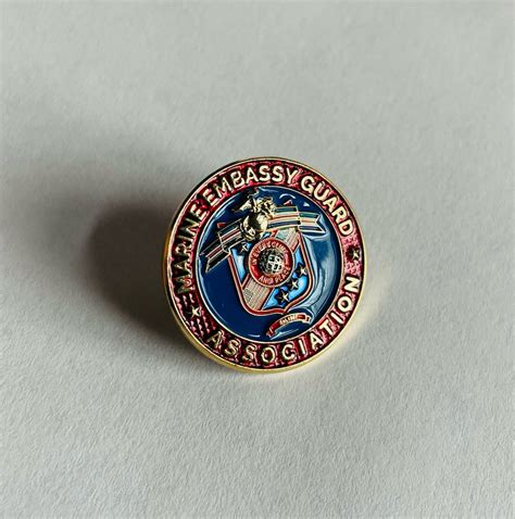 Marine Security Guard Association MEGA Lapel Pin Merrick Design