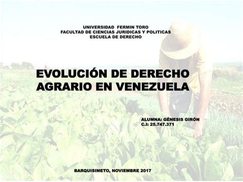 Derecho Agrario PPT Descarga Gratuita