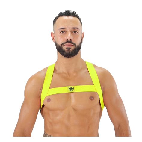 Harnais Lastique F Tish Jaune N On Menderwear