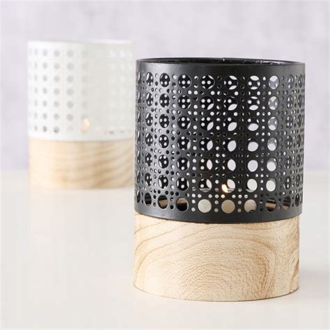 Świecznik metalowy na tealight 12 cm Kenda BOL101030 ALL DomoDomo