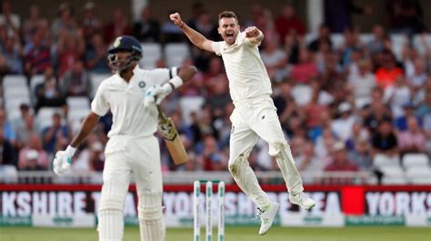 3rd Test James Anderson Takes 100th Wicket Vs India With Last Ball Of