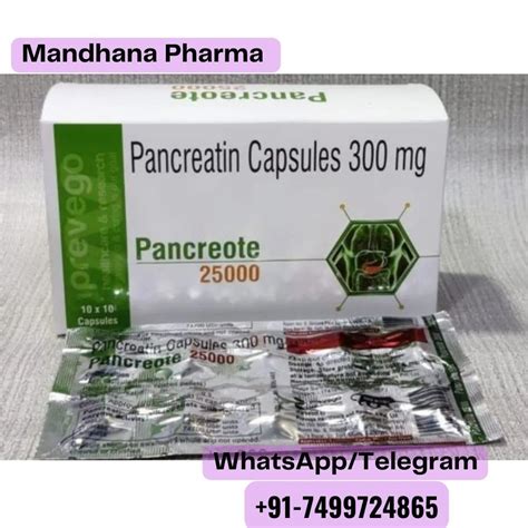 Pancreatin Capsules Ip At Rs Box Pancreatin Tablets In Nagpur