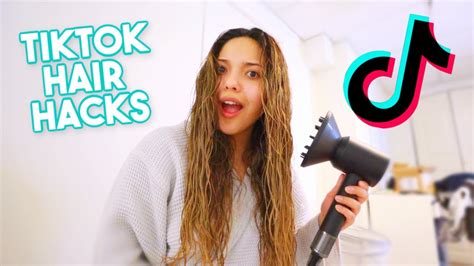 Testing Viral Tiktok Hair Hacks Youtube