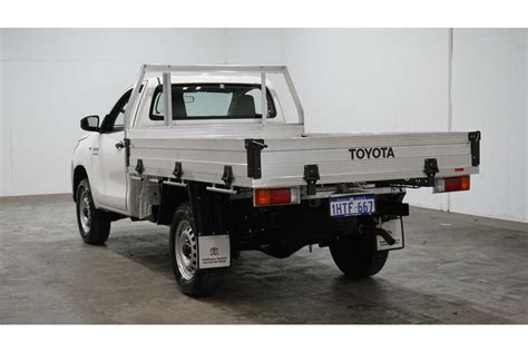 Sold Toyota Hilux Workmate X Hi Rider In White Used Ute