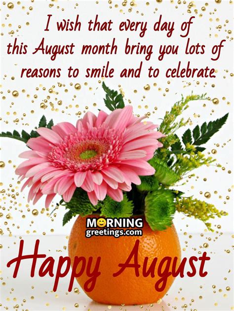 40 Best August Morning Quotes And Wishes - Morning Greetings – Morning ...