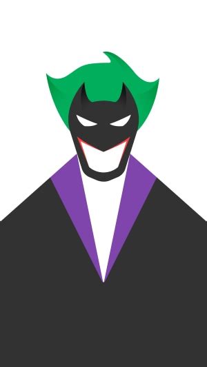 Joker Supervillain Superheroes Minimalism Minimalist Artist