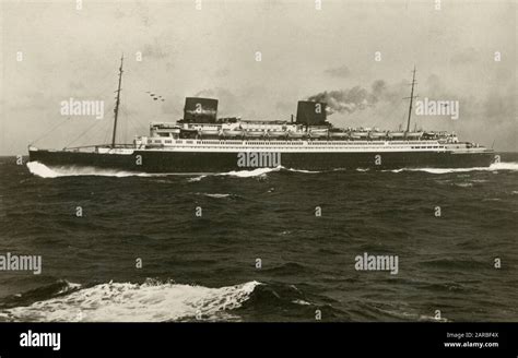 Ss Europa De Norddeutscher Lloyd Ndl North German Lloyd Fue Una