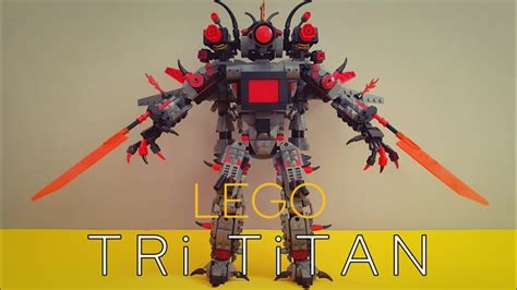 Lego Upgraded Tri Titan Virlance Youtube