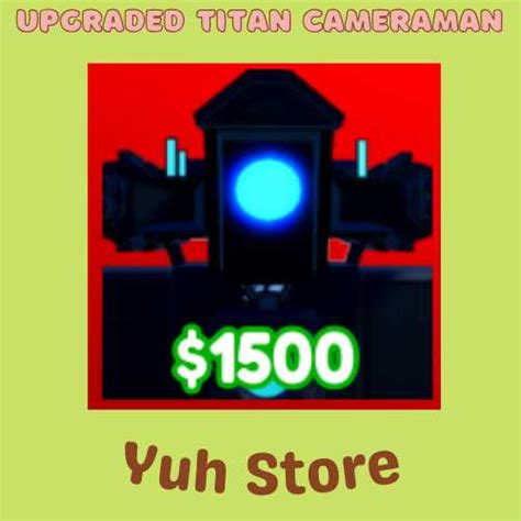 Upgraded Titan Cameraman (UTC) TTD Toilet Tower Defense