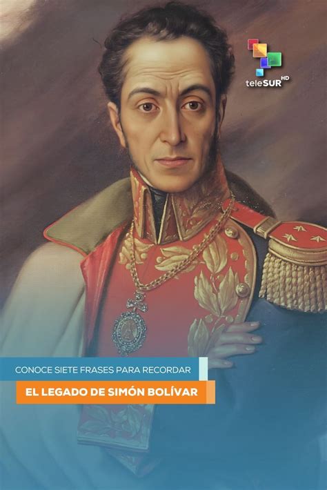 El Prócer Venezolano De La Independencia De Varios Países Latinoamericanos Simón Bolívar