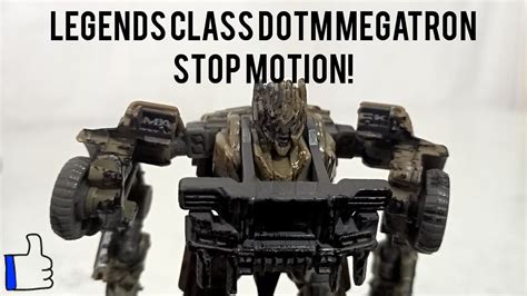 Dotm Legends Class Megatron Stop Motion Youtube