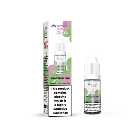 Strawberry Kiwi 10ml Nic Salt Hayati Pro Max Uk Vape Store E Cig Clouds