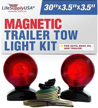 Amazon ROULER ProlinePI New LED 12V Magnetic Towing Tow Light Kit