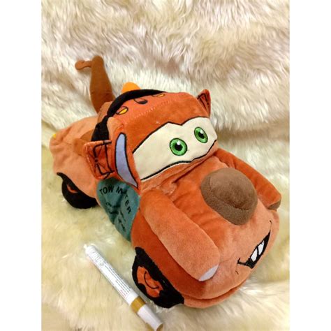 Combo Original Mcqueen Car Tow Mater Stuffed Toys Soft Toys Plush So