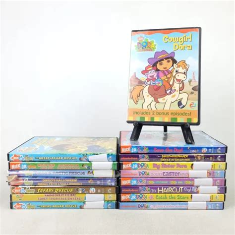 GO DIEGO GO Nickelodeon Nick Jr Dora Explorer DVD Movie Lot of 15 ...