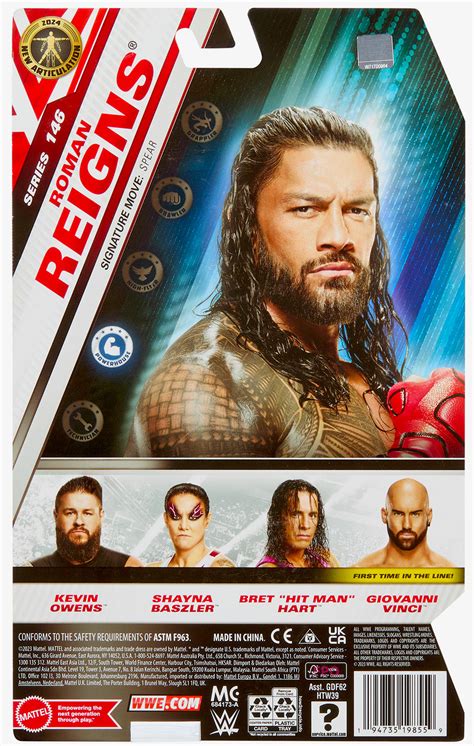 Roman Reigns Wwe Basic Series 146 Action Figure