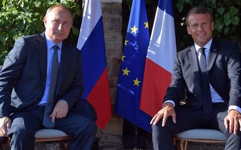 Putin And Macron Discuss Situation In Lebanon