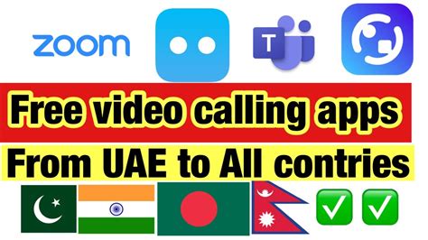 Free Video Calling Apps In Dubai UAE Best Free Calling Apps In UAE And