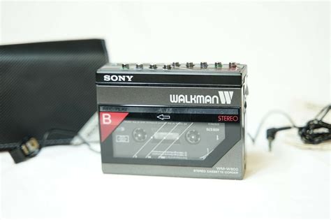 Sony Walkman Wm W800 Complete Double Cassette Player And Tuner Cassette Ctp 1a Sony Free