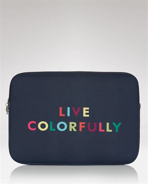 Kate Spade New York Live Colorfully Laptop Sleeve 13 Handbags