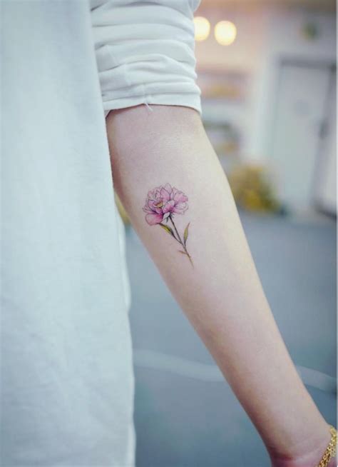 160+ Best Carnation Flower Tattoo Designs With Meanings (2019) | Tattoo ...