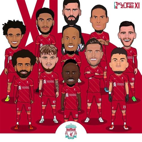 Last Game Liverpool Fc Teams Play Match Instagram Design Caricature