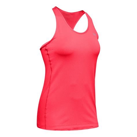 Under Armour Heatgear Racer Tank Top Damen Koralle Silber Online