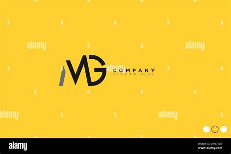 MG Alphabet Letters Initials Monogram Logo Stock Vector Image Art Alamy