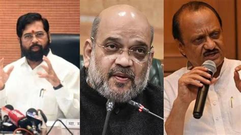 Amit Shah To Hold Talks With Eknath Shinde Ajit Pawar To Iron Out Differences Over 6 Lok Sabha